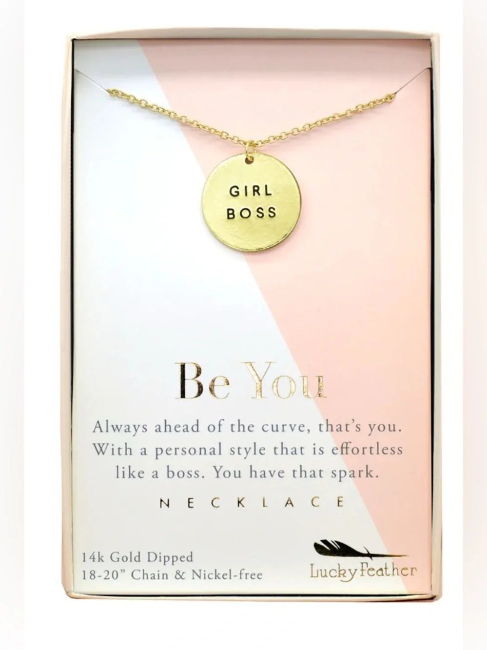 Girl Boss Necklace